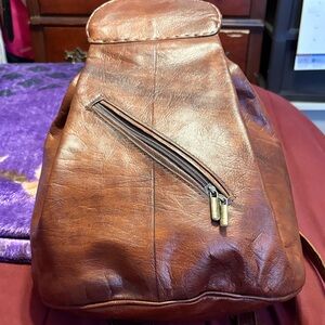 Brown Leather woman’s  Bag